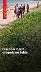 Imagem 2 de Pescador morre após se afogar em praia turística da Bahia  | G1
