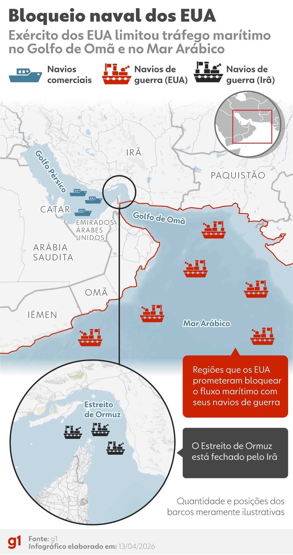 Imagem 4 de Irã volta a fechar Estreito de Ormuz, atira em petroleiros e diz que palavras de Trump sobre rota 'não têm valor' | G1