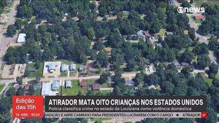 Imagem 2 de Massacre na Louisiana: atirador era pai de sete crianças mortas | G1