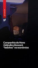 Imagem 2 de Companhia aérea vai oferecer beliches na classe econômica | G1