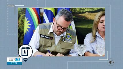 Imagem 2 de Ministro de Portos e Aeroportos cumpre agenda em Araripina | G1