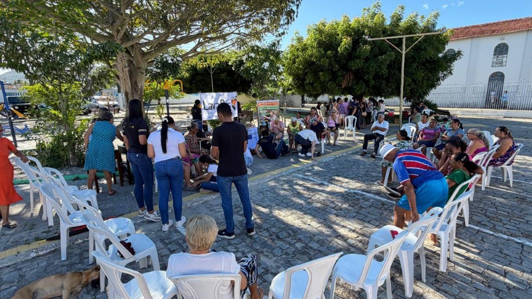Praça do Alto da Maravilha vira espaço de saúde e acolhimento em ação premiada da Prefeitura de Senhor do Bonfim