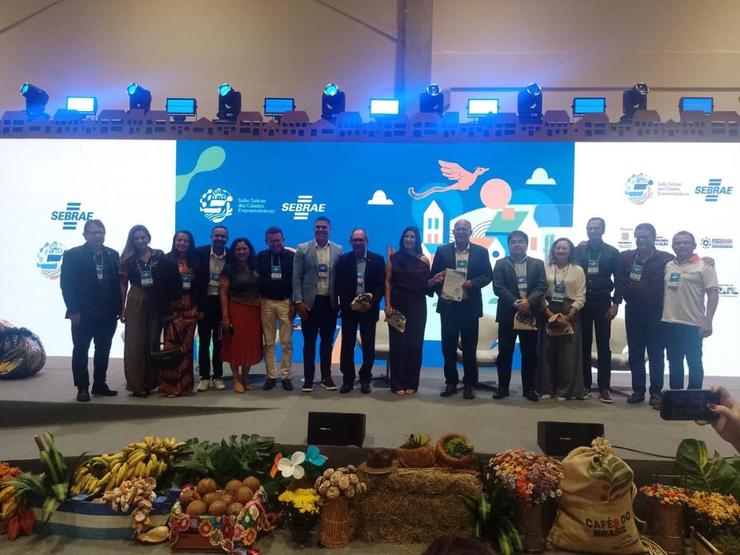 Meio Ambiente e desenvolvimento econômico colocam Senhor do Bonfim em destaque no Salão Sebrae Cidades Empreendedoras   