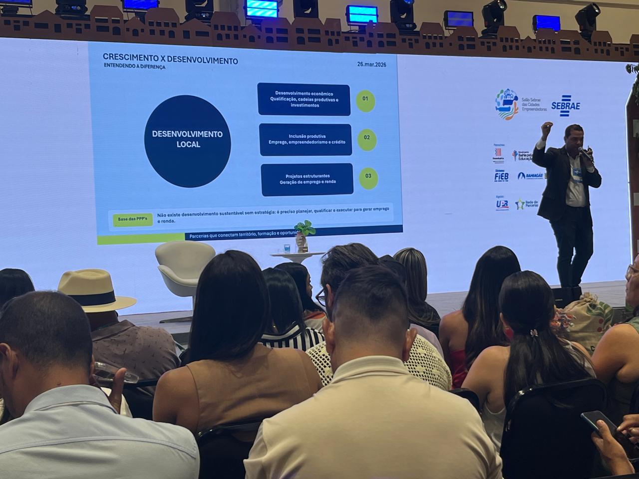 Senhor do Bonfim leva cultura e empreendedorismo ao Salão Sebrae Cidades Empreendedoras 2026