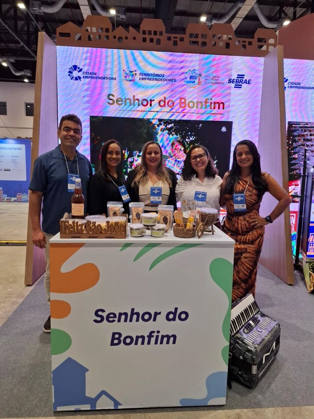 Senhor do Bonfim leva cultura e empreendedorismo ao Salão Sebrae Cidades Empreendedoras 2026