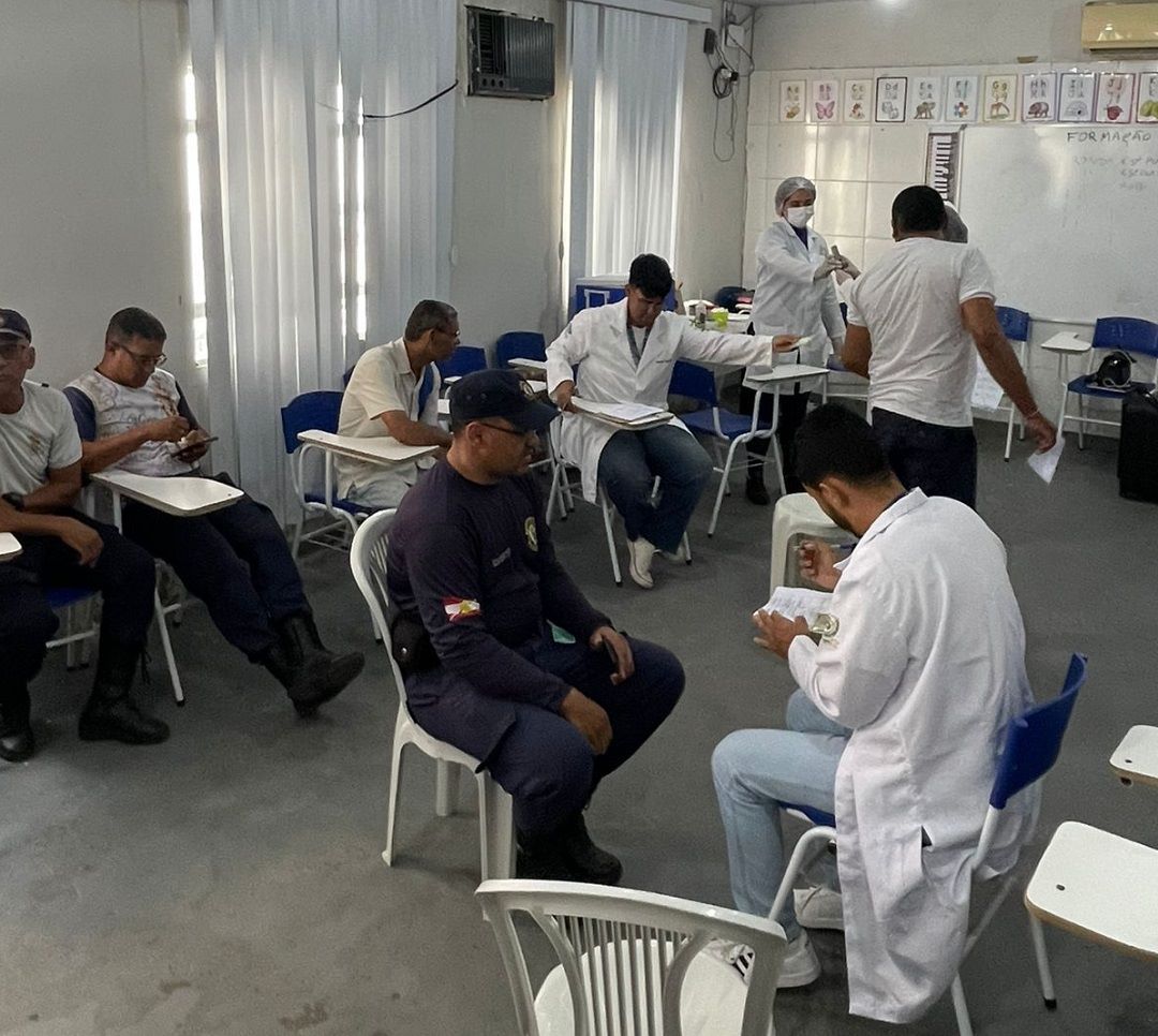 Prefeitura de Senhor do Bonfim promove ação do Novembro Azul para trabalhadores da Guarda Civil Municipal   