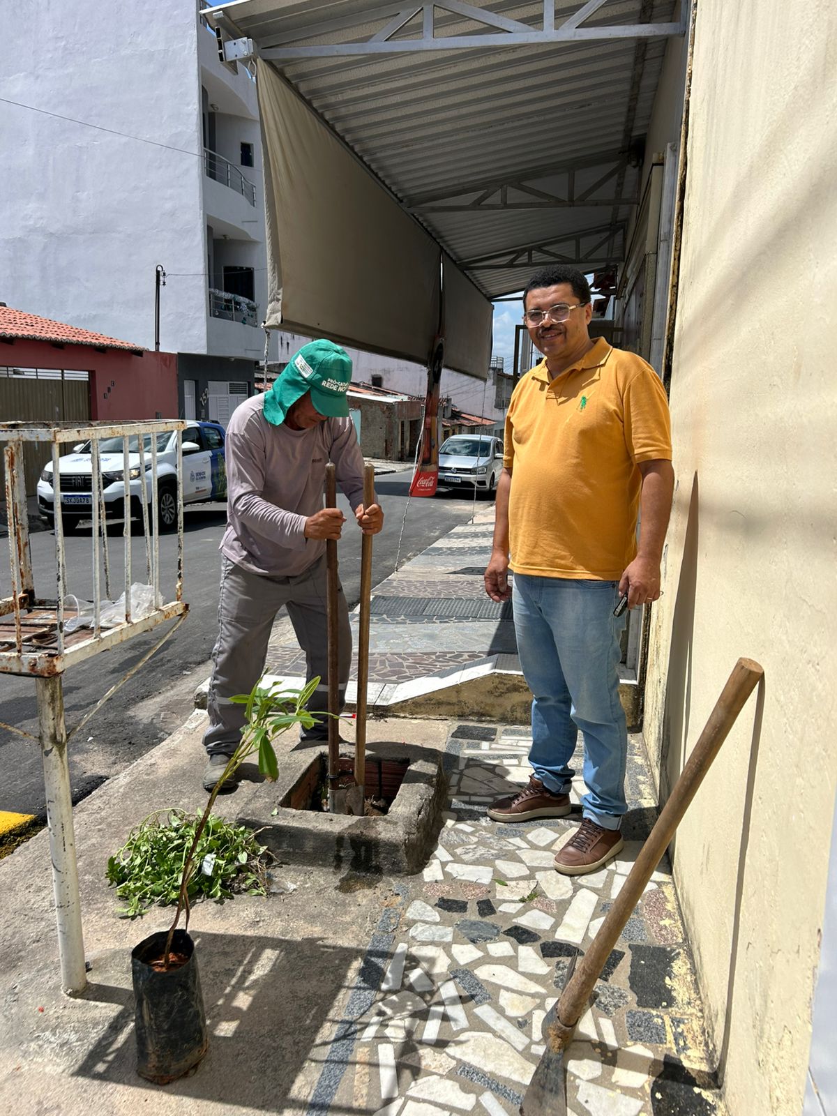 Imagem 4 de Ações do Arboriza Bonfim reforçam compromisso da Prefeitura com obras de qualidade e preservação ambiental