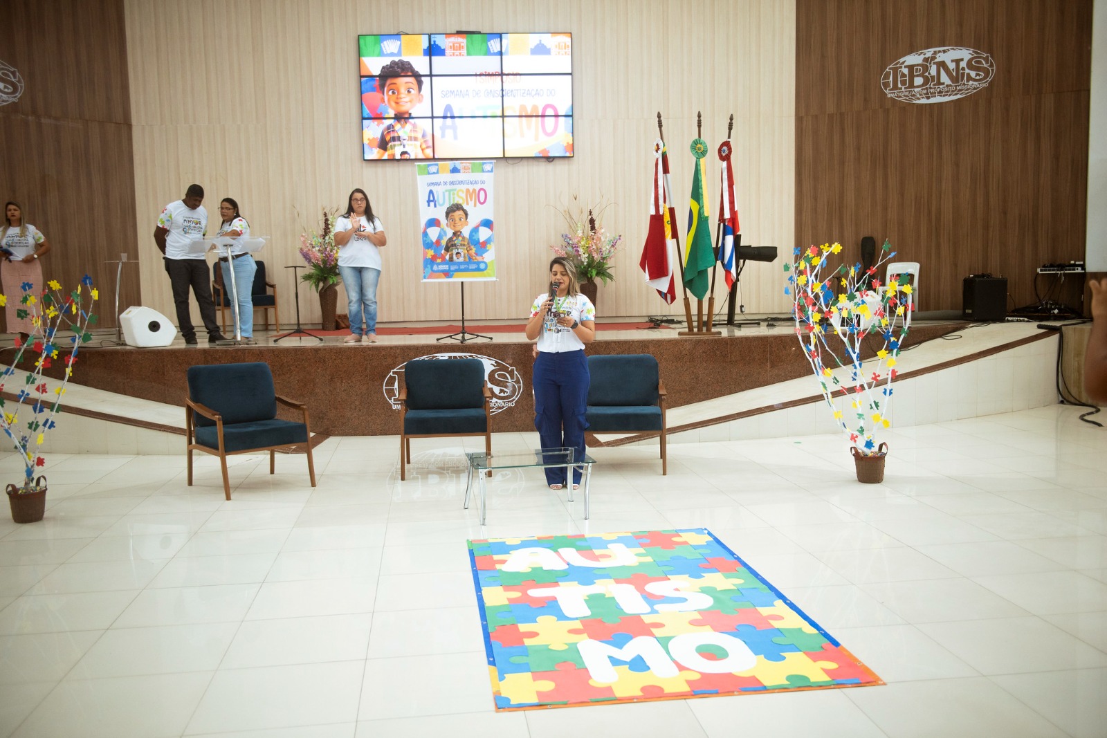 Imagem 2 de Abril Azul: Prefeitura de Senhor do Bonfim realiza II Simpósio de Conscientização sobre o TEA de 13 a 17