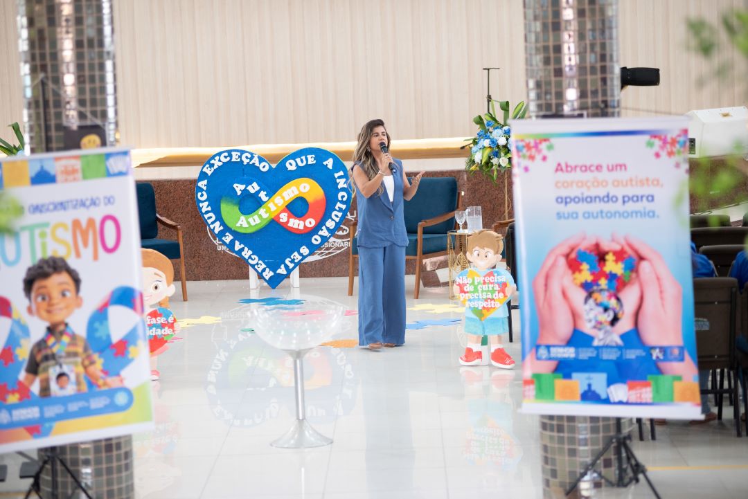 Imagem 6 de Abril Azul: Abertura do II Simpósio sobre Autismo reúne profissionais, famílias e municípios da região em Senhor do Bonfim